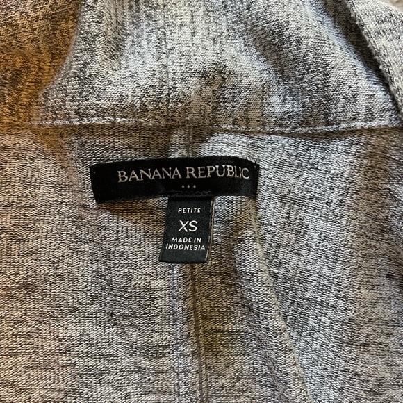 BANANA REPUBLIC | Grey Long Tie Cardigan - Picture 7 of 11
